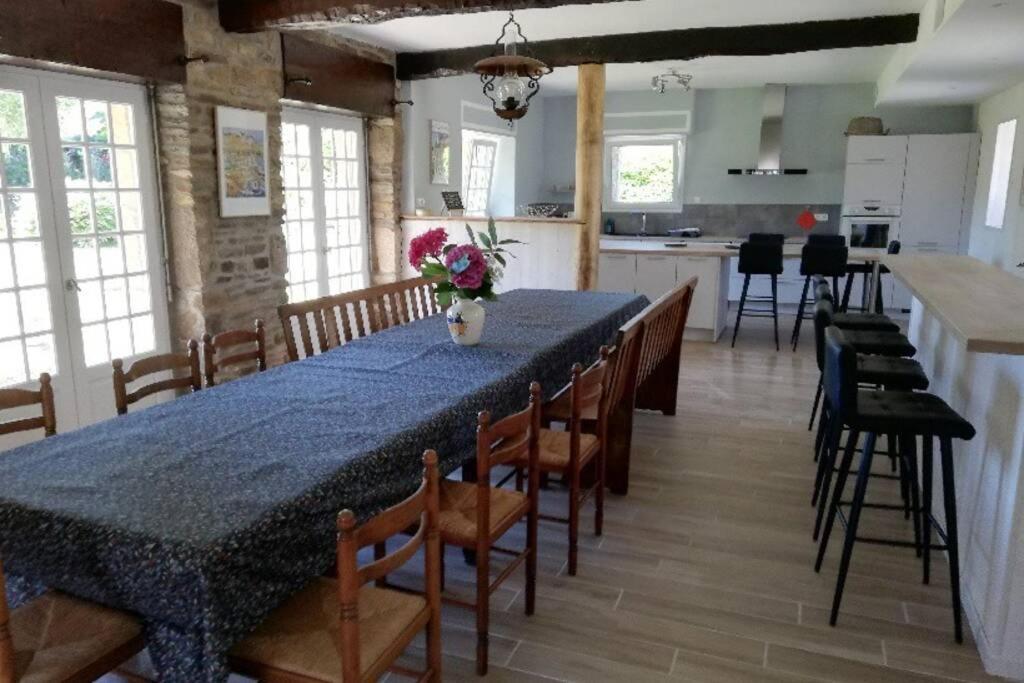 Gite De Charme 14 Personnes Labellise Clevacances 3 Etoiles Sainte-Seve Exterior photo